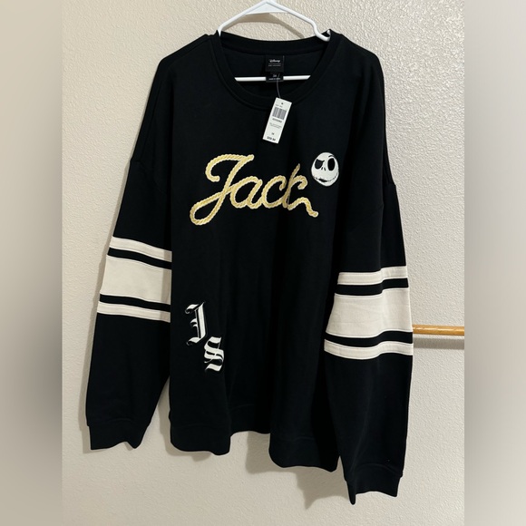 Disney The Nightmare Before Christmas Jack Skellington Character Crewneck - Picture 2 of 8